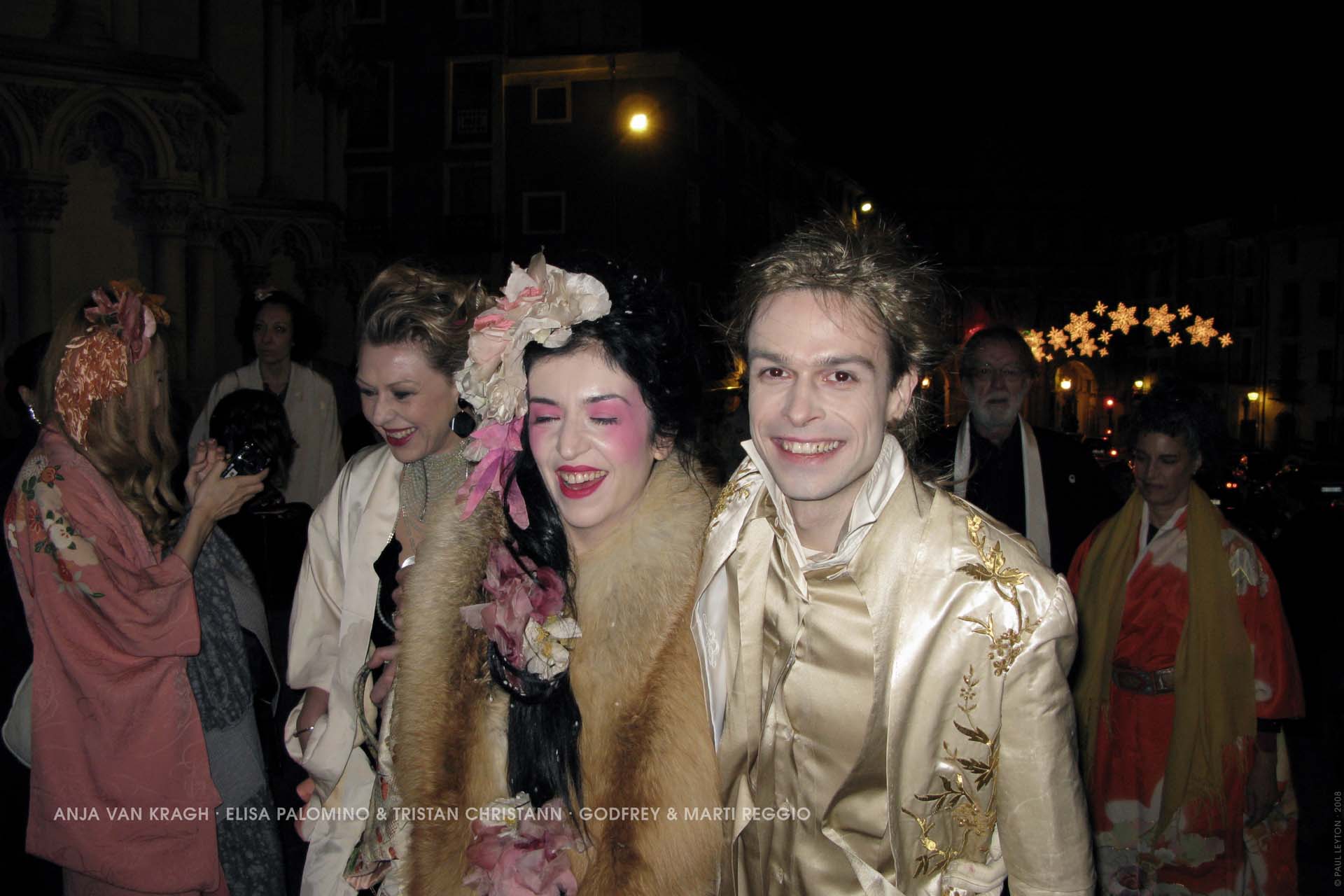 Tristan Christann+Elisa Palomino_32 Anja Van Kragh, Elisa, Tristan, Godfrey+Marti Reggio